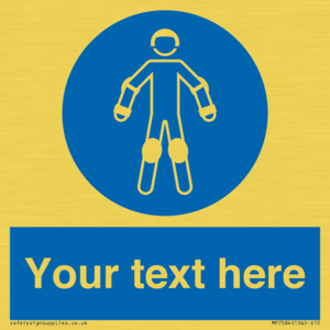 Custom protective roller sport equipment must be worn